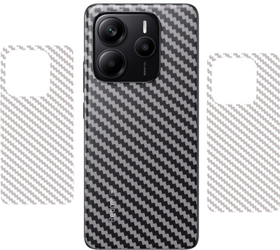 DVANK XIAOMI REDMI NOTE 14 5G, || 3D CARBON FIBER ULTRA-THIN BACK LAMINATION || Mobile Skin(TRANSPARENT)