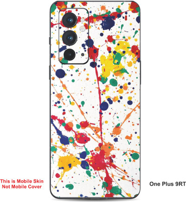 VYBE The Smart Choice One Plus 9RT Art Embossed Mobile Skin(Dark Byzantium A7)