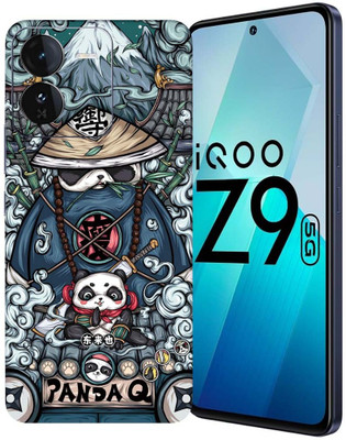 OggyBaba OggyBaba Vivo iqoo Z9 5g Mobile Skin(Ninja Panda)