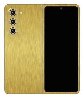 Vcare GadGets Samsung Galaxy Z Fold 5 5G Mobile Skin(Gold)