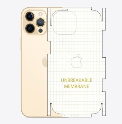 A3sprime Full Coverage Unbreakable Back and Side Skin Guard for Apple iPhone 12 Pro Mobile Skin(Transparent)