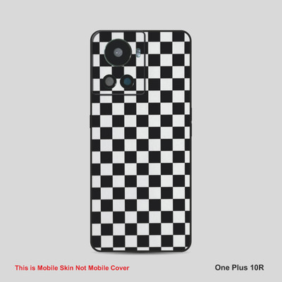 VYBE The Smart Choice One Plus 10R Pattern Mobile Skin Mobile Skin(Multi Colour K31)
