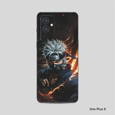 VYBE The Smart Choice One Plus 9 Anime Mobile Skin Mobile Skin(Grey & Black B14)