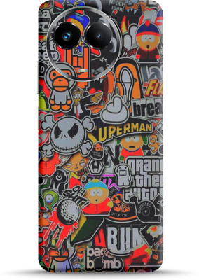 Designer Bazaar Realme Narzo 60X 5G Mobile Skin(Multicolor)