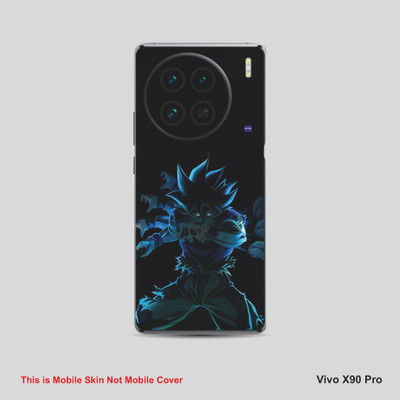 VYBE The Smart Choice Vivo 90X Pro Goku Mobile Skin Mobile Skin(Picton Blue 19)