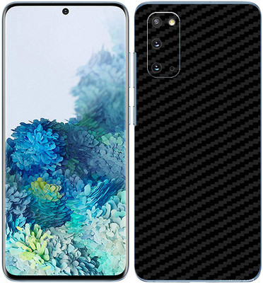 candeal mart Samsung Galaxy S20 carbon fiber 3D back skin/ Protective film / Back sticker Mobile Skin(Black)