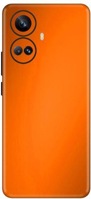 Vcare GadGets Realme 10 Pro Plus 5G Mobile Skin(Orange)