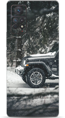 VYBE The Smart Choice Redmi Note 11Pro Car Mobile Skin Mobile Skin(Dim Black 28)