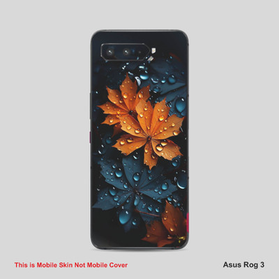 VYBE The Smart Choice Asus Rog 3 Pattern Mobile Skin Mobile Skin(Dark Grey Blue 2)