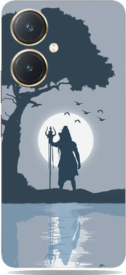 SkinoMania Vivo y27 Mobile Skin(Lord-Shiva Multicolor Mobile Skin)