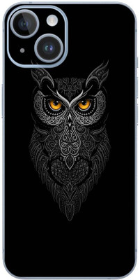 FCS iPhone 14 Plus Printed Back skin Mobile Skin(Dark Owl Skin)