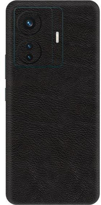 Vcare GadGets T1 Pro 5G Leather Black Back Side Premium Mobile Skin(Leather Black)
