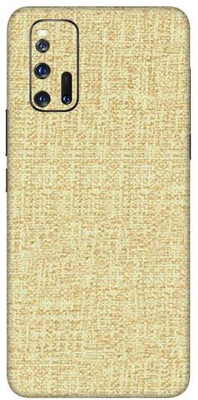 Vcare GadGets IQOO 3 5G Mobile Skin(Light Hemp Wooden)