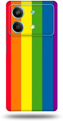 Mclaxa Xiaomi Poco X6 Pro Mobile Skin(straight Rainbow Lines)