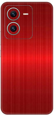 Vcare GadGets V25 5G Mobile Skin(Red Titanium)