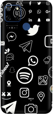 Mobotize Realme C12 Mobile Skin(Multicolor)