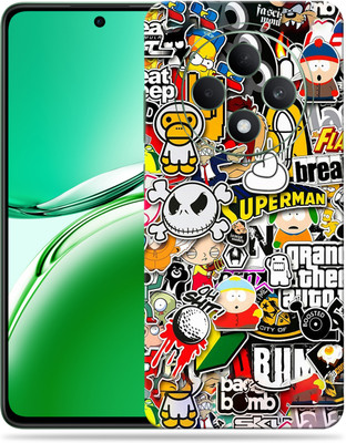 SkinoMania OPPO F27 5G Ultra Premium Vinyl Mobile Skin (Multicolor) Mobile Skin(Sticker-Bombing)