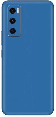 Vcare GadGets Vivo V20 SE Mobile Skin(Glossy Light Blue)