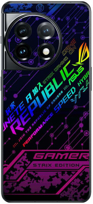 FCS OnePlus 11 5G Printed Back Skin: Game On Mobile Skin(Game On Skin)