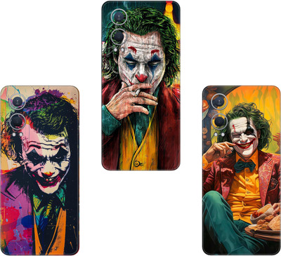SKINFACTORY TECNO SPARK 6 GO(PACK OF 3)Camera&Back Protector Premium Vinyl Mobile Skin(Multicolor)