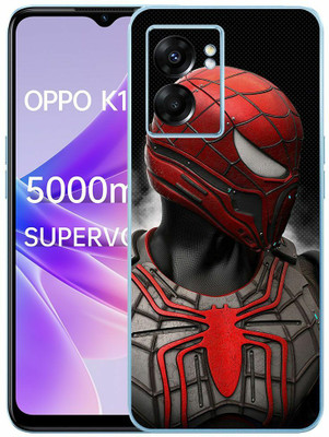FCS OPPO K10 5G Printed Back skin Mobile Skin(Spider Man Skin)