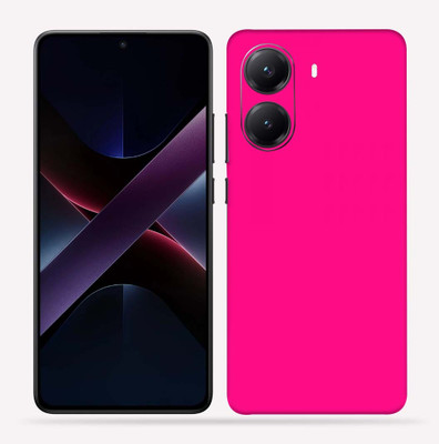 OggyBaba OggyBaba Poco X7 pro 5g Mobile Skin(Pink Matte)