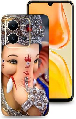 SkinoMania Vivo V25-5G Mobile Skin(Multicolor Ganpati Ji)