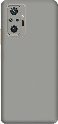 TJ CREATION Redmi Note 10 Pro Max, redmi note 10 pro max Mobile Skin(Ultra Super Grey Matte Skin With High Matte Finish.)