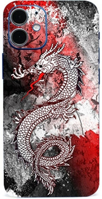 AsSkin Apple iPhone 12 Mini Mobile Skin(White Dragon Skin With High Matte Finish)