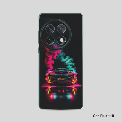 VYBE The Smart Choice One Plus 11R Animal Mobile Skin Mobile Skin(Bluish Cyan 18)