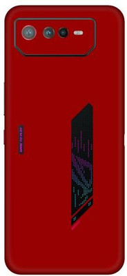 Vcare GadGets ROG Phone 6 5G Mobile Skin(Red)