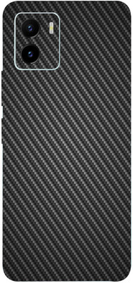 BUGGU VIVO Y15C Mobile Skin(Black Carbon Fiber Skin With High Matte Finish.)