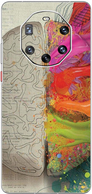 FCS Huawei Mate 40 RS Porsche Printed Back skin Mobile Skin(Mind)
