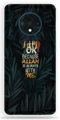 AsSkin Oneplus 7T Mobile Skin(I Am Ok Back Skin With High Matte Finish)