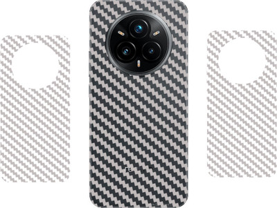 SHIVATRIX REALME 14 PRO PLUS::, 3D CARBON FIBER ULTRA THIN BACK LAMINATION, (PACK OF 2) Mobile Skin(Transparent)