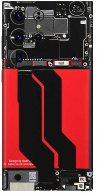 SKINFACTORY SAMSUNG GALAXY S23 ULTRA 5G Premium Mobile Skin(Multicolor)