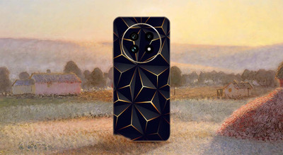 BugguSkin Realme 13 pro plus 5G Mobile Skin(Ulltra Super Thunderstm Black Abstract Skin With High Matte Finish., Mobile Skin (Back+Side+Camera))