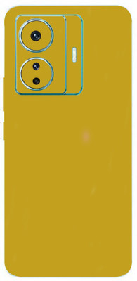 TJ CREATION VIVO T1 PRO 5G Mobile Skin(Golden Matte Skin With High Matte Finish.)