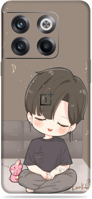SkinoMania Oneplus 10T Mobile Skin(Multicolor BTS Cartoon)