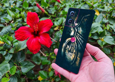 BUGGU Motorola Edge 50 Fusion Mobile Skin(Ulltra Super Dream Cycle Skin With High Matte Finish., Mobile Skin (Back+Side+Camera))