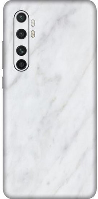 Vcare GadGets Mi Note 10 Lite Mobile Skin(Marble White 1)