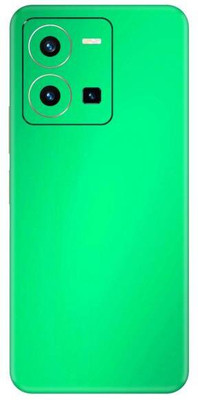 Vcare GadGets Y35 2022 Metallic Light Green Shining Back Side Premium Mobile Skin(Metallic Light Green Shining)
