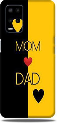 Mclaxa OPPO A54, Mom Dad For Oppo a54 Mobile, oppo A54 4g Mobile Skin(Mom Dad skin (Only Back Panel Coverage))