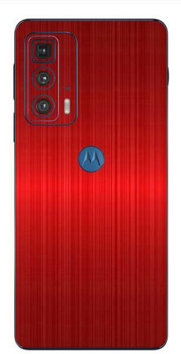 Vcare GadGets Moto Edge 20 Pro Mobile Skin(Red)