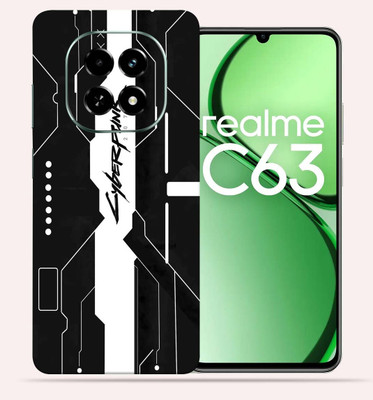 OggyBaba Realme C63 5g Mobile Skin(Black Cyberpunkh)