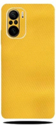 TJ CREATION mi 11 x pro, Yellow Carbon Fibre, MI 11 X Pro Mobile Skin(Ultra Super Yellow Carbon Fibre Skin With High Matte Finish.)