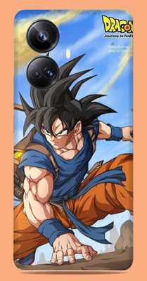 SkinoMania Realme 10 pro + 5g Mobile Skin(Multicolor Dragon-Goku)