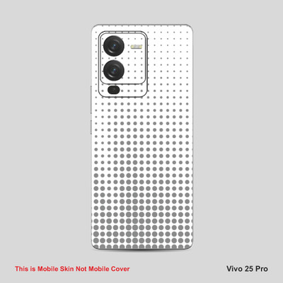 VYBE The Smart Choice Vivo V25 Pro Pattern Mobile Skin Mobile Skin(Multi ColourCC17)