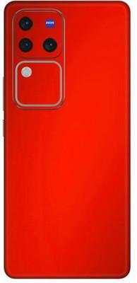 Vcare GadGets Metallic Red Shining V30 Pro 5G Mobile Skin(Metallic Red Shining)