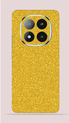 OggyBaba OggyBaba Redmi Note 14 pro 5g Mobile Skin(Golden-Gliter)